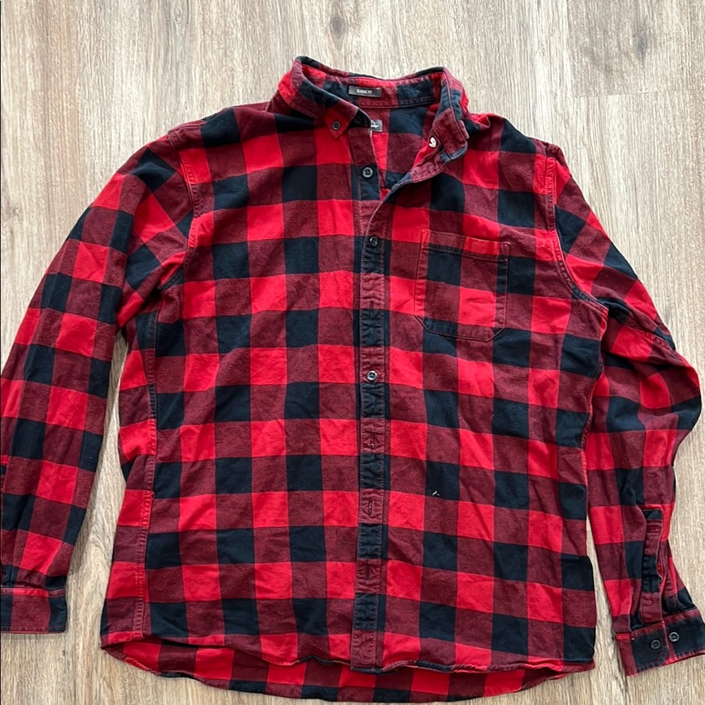 Eddie Bauer Buffalo print shirt